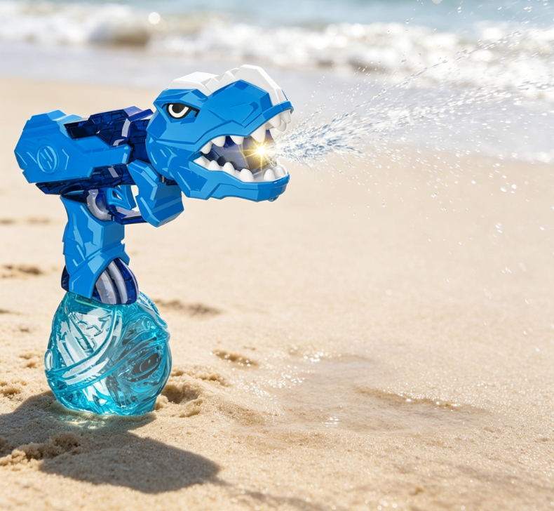 Dinosaur-Shaped Handheld Water Gun – Interactive Backyard - Image 2