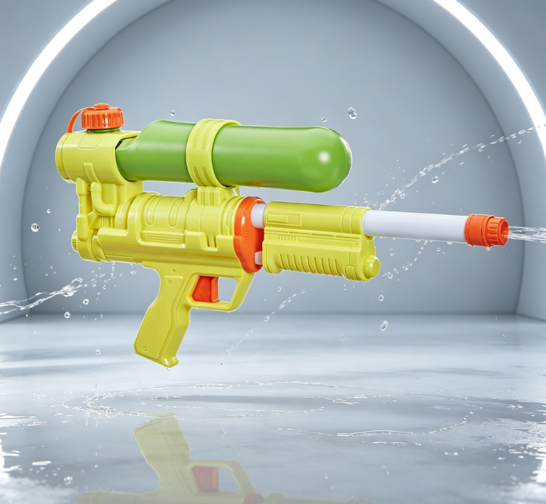 Long-Barrel High-Capacity Pressurized Water Gun – Poolside Fun - Image 2