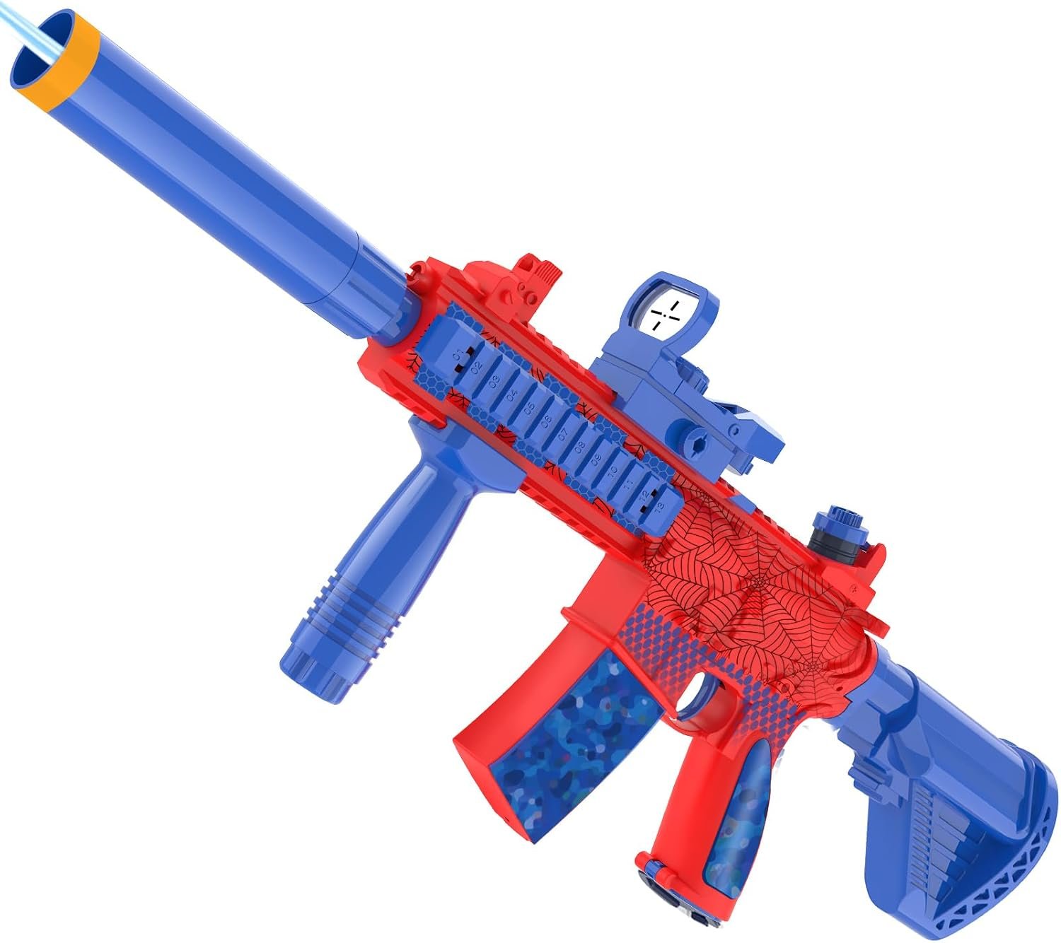Spider-Themed Electric Water Gun – Automatic Rapid-Fire Toy for Kids & Adults (Beach & Pool Gear)