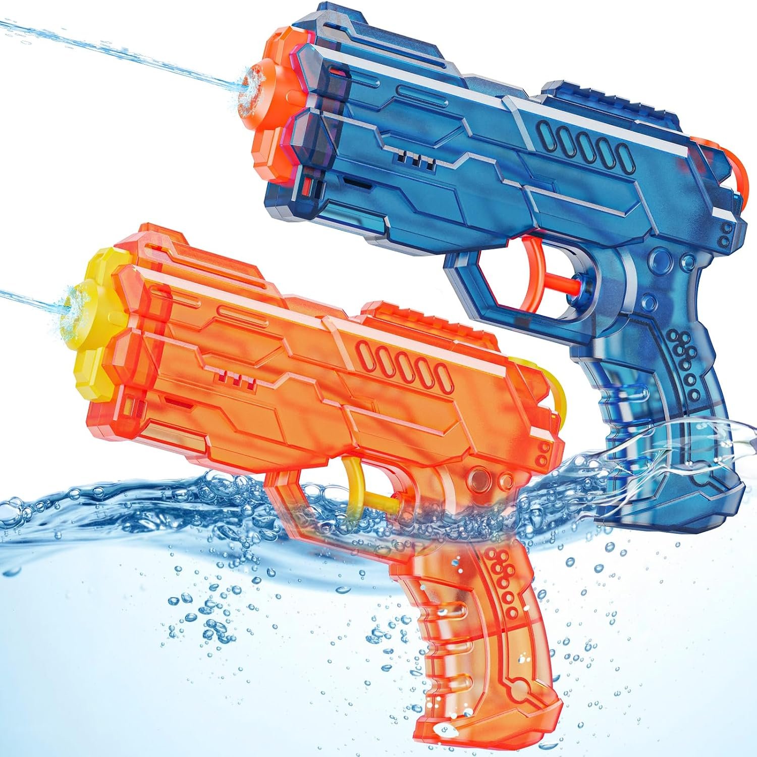 2-Pack Outdoor Water Blasters – Water Play Toys for Kids & Adults (Pool, Beach, & Backyard Fun)