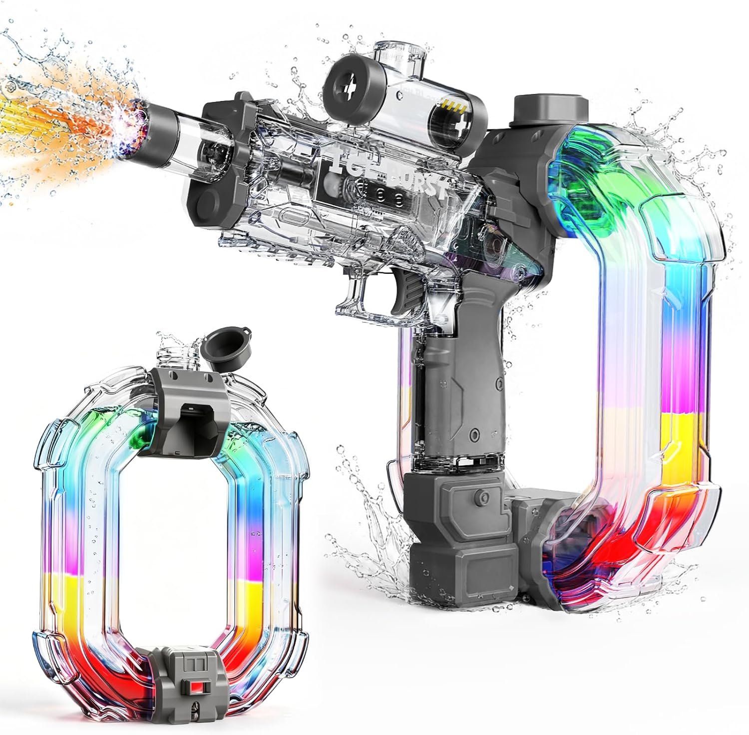 Upgraded Electric Rapid-Fire Water Gun – Automatic Water Play Toy for Adults and Children